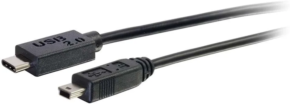 C2G USB 2.0 USB-C to USB-B/USB-Mini B Cable