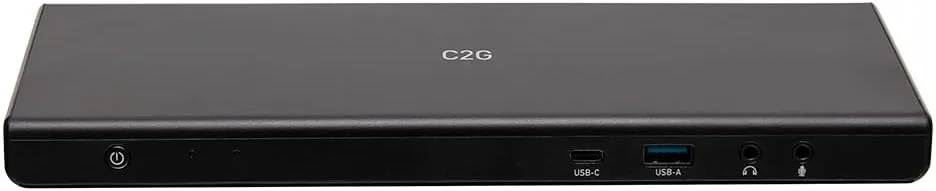 C2G USB-C Docking Station 12-in-1 Triple Display with HDMI, DisplayPort, Ethernet, USB