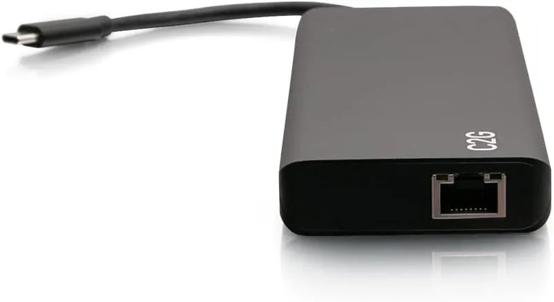 USB-C® 9-in-1 Dual Display Docking Station with 60W Power Supply, HDMI®, Ethernet, USB