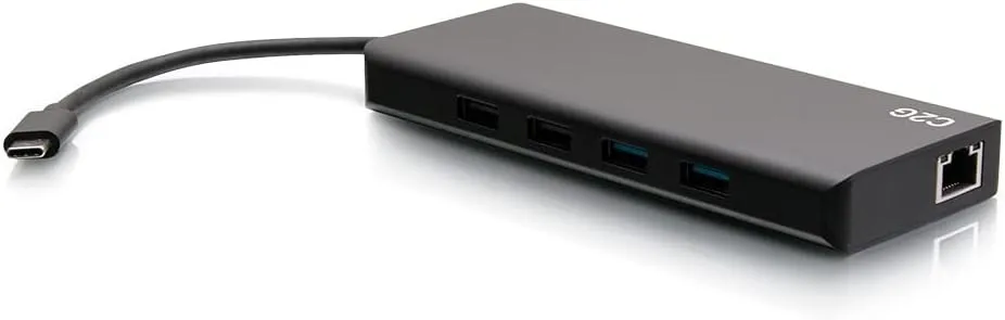 USB-C® 9-in-1 Dual Display Docking Station with 60W Power Supply, HDMI®, Ethernet, USB