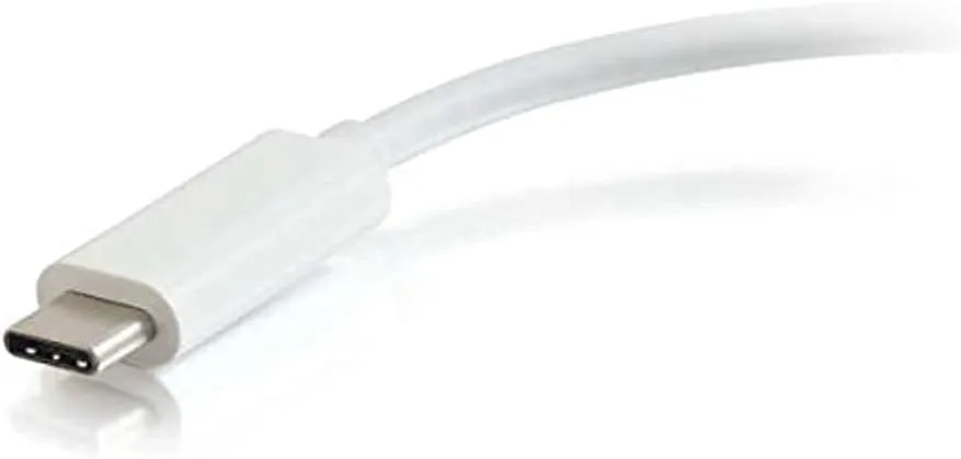 C2G USB-C to Gigabit Ethernet Adapter with 3-Port USB Hub