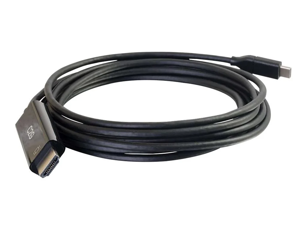 C2G USB-C to HDMI Audio/Video Adapter Cable, 4K 60Hz