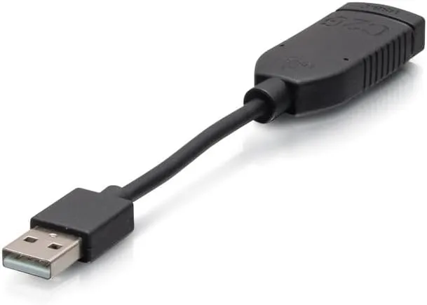 C2G USB Type C Male to USB Type A Female Dongle Adapter