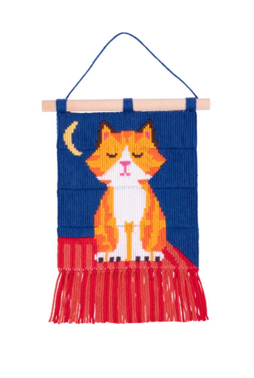 DMC Kids' Kit - Kit Punto Lanciato IL GATTO NELLA NOTTE (C310K) DMC Kids' Kit - Kit Punto Lanciato IL GATTO NELLA NOTTE (C310K)