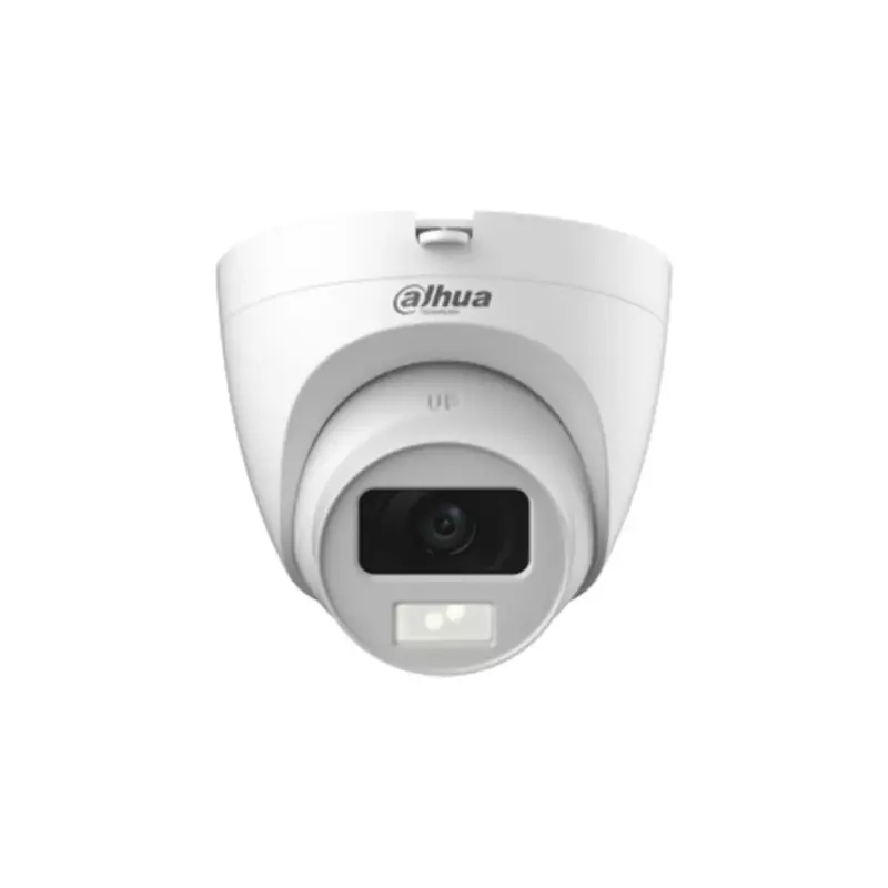 Dahua  2MP Smart Dual Light HDCVI Fixed-focal Eyeball Camera 2.8mm HAC-HDW1200CLQP-IL-S6