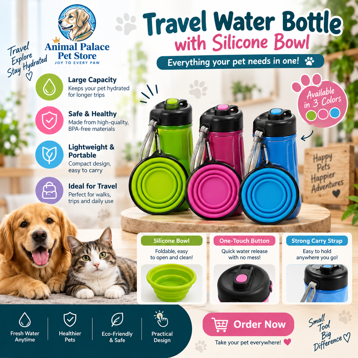Automatic Dog Water Dispenser
