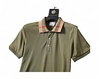 Playera Polo Burberry Cuello Cl�sico a Cuadros