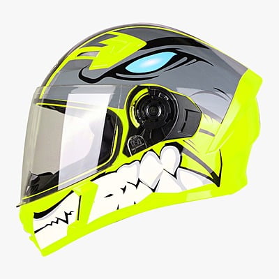 STEELBIRD SBA-21 BORN READY GLOSSY FLUO NEON C/V (M)