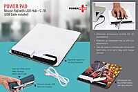 PowerPad: Mouse Pad With Usb Hub