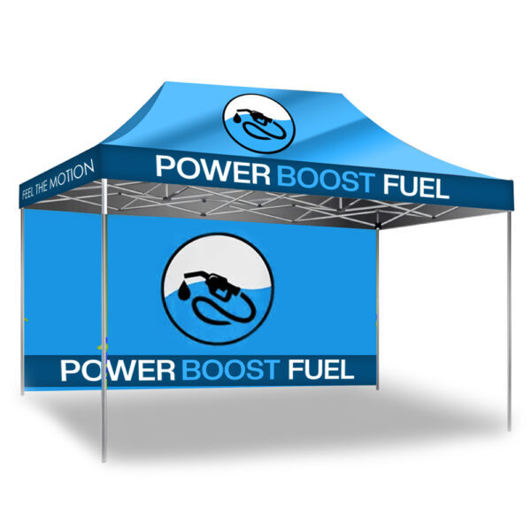 Gazebo 4.5m Unit, Full Wall, Dye Sub