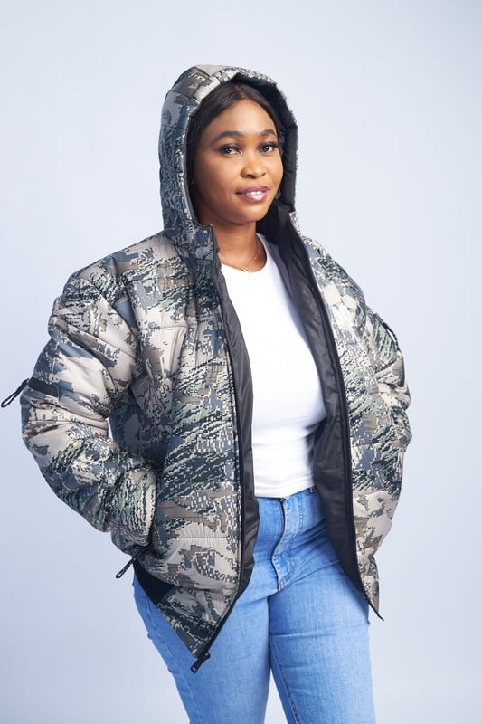 Brown Camouflage Winter Jacket(Female) Brown Camouflage Winter Jacket(Female)