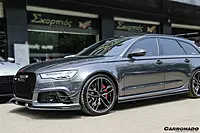 2013–2018 Audi RS6 Avant BS Style Carbon Fiber Front Lip | Performance Aero Upgrade