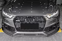 2013–2018 Audi RS6 Avant BS Style Carbon Fiber Front Lip | Performance Aero Upgrade