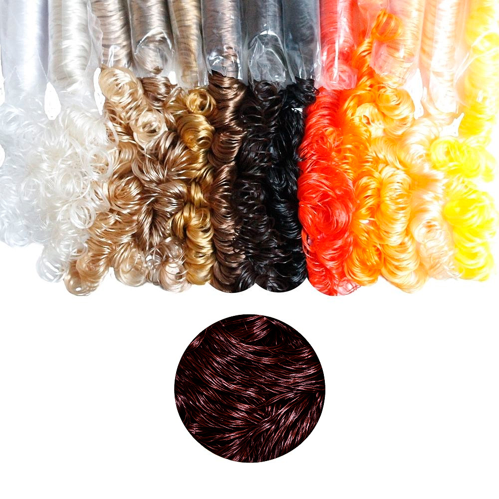 Cabello Muñeca 13Mm (8863) Caoba Oscuro Kilo