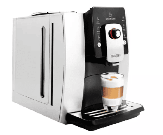 AMK1601PRO-SILVER RED CAFETERA AUTOMÁTICA PLATEADA