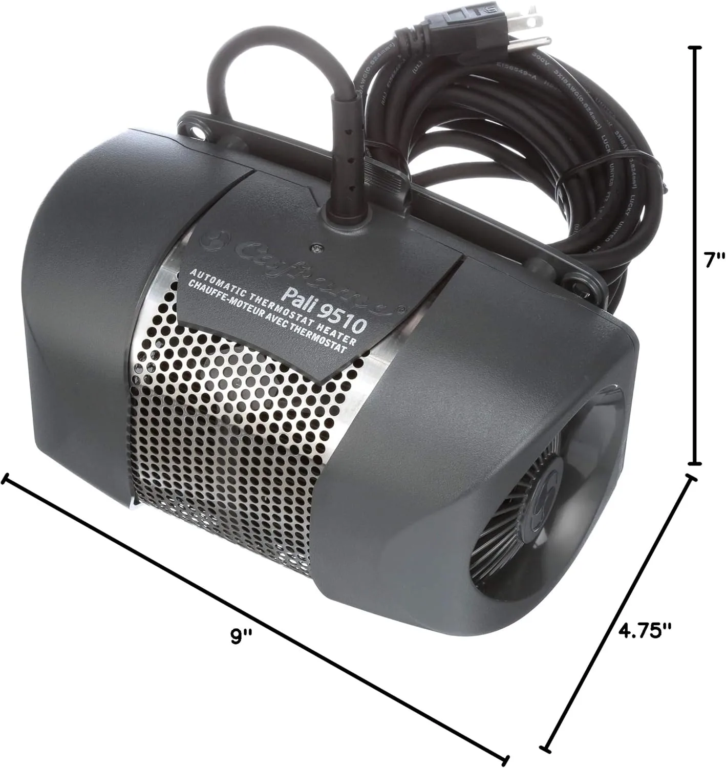 SEEKR by Caframo, Pali,Boat Engine Compartment Heater with Automatic Thermostat, Ignition Proof
