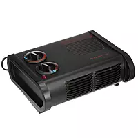 Caframo True North Heater. Low Profile, Quiet, Powerful Heater for Work and Home. Black, 11.25" x 8" x 5" (9206CABBX)