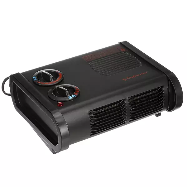 Caframo True North Heater. Low Profile, Quiet, Powerful Heater for Work and Home. Black, 11.25" x 8" x 5" (9206CABBX)
