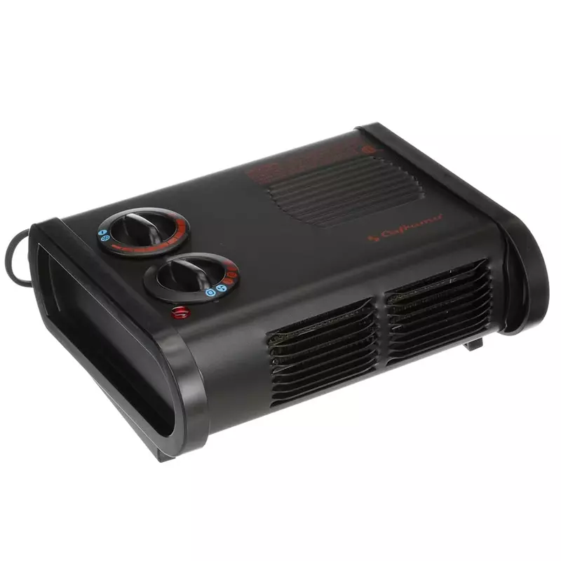 Caframo True North Heater. Low Profile, Quiet, Powerful Heater for Work and Home. Black, 11.25" x 8" x 5" (9206CABBX)