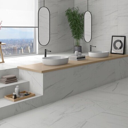 Gresie TAU, NANTES WHITE MATT 60X60