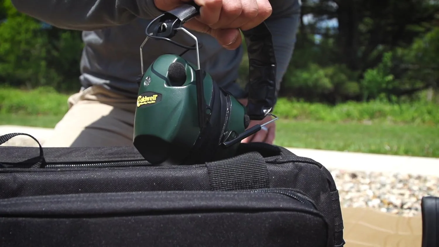 CALDWELL E-MAX Electronic Hearing Protection Low-Profile Earmuffs