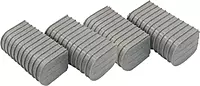 Caliber BunkWrap End Cap 2x4" Grey Accessory Kit w/Stainless Steel Hardware *4-Pack