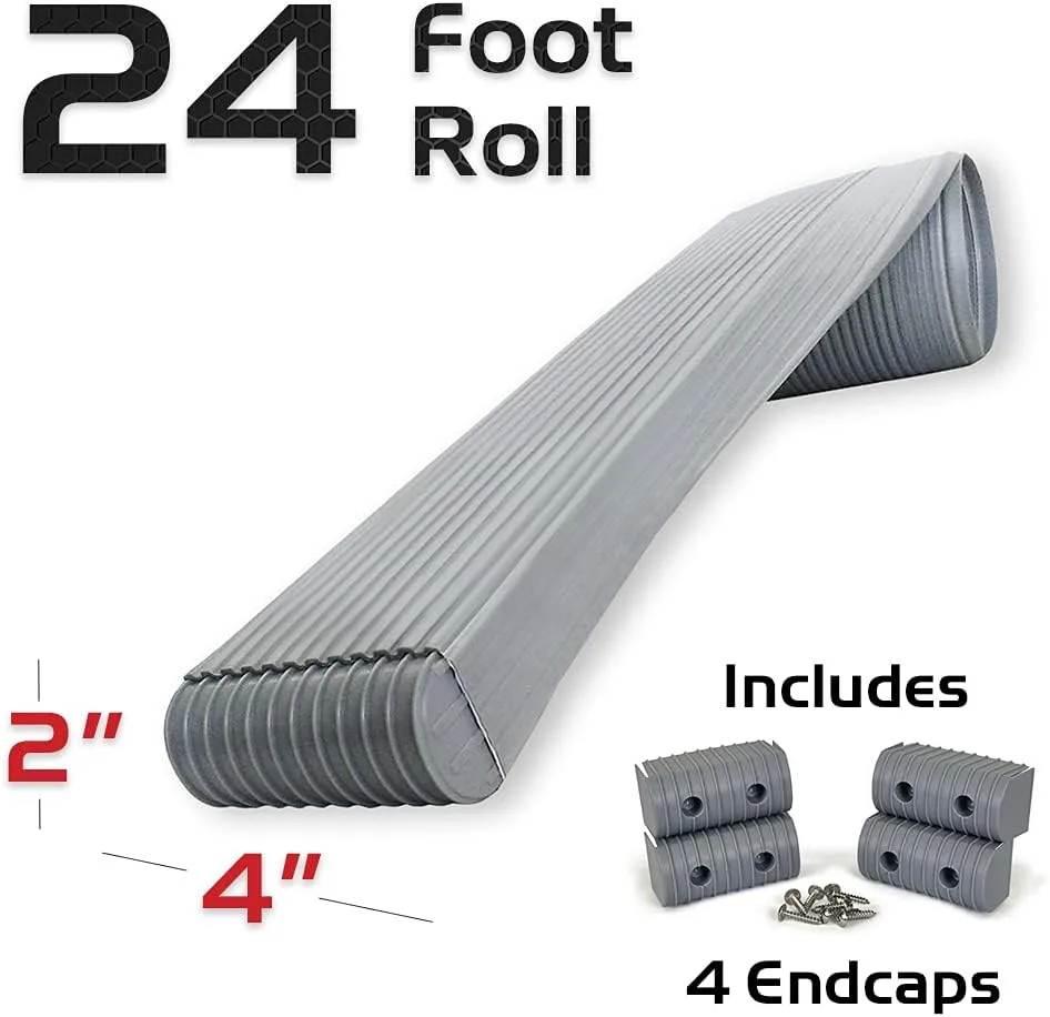 CALIBER BunkWrap Kit - 24' Roll with Endcaps & Stainless Steel Hardware