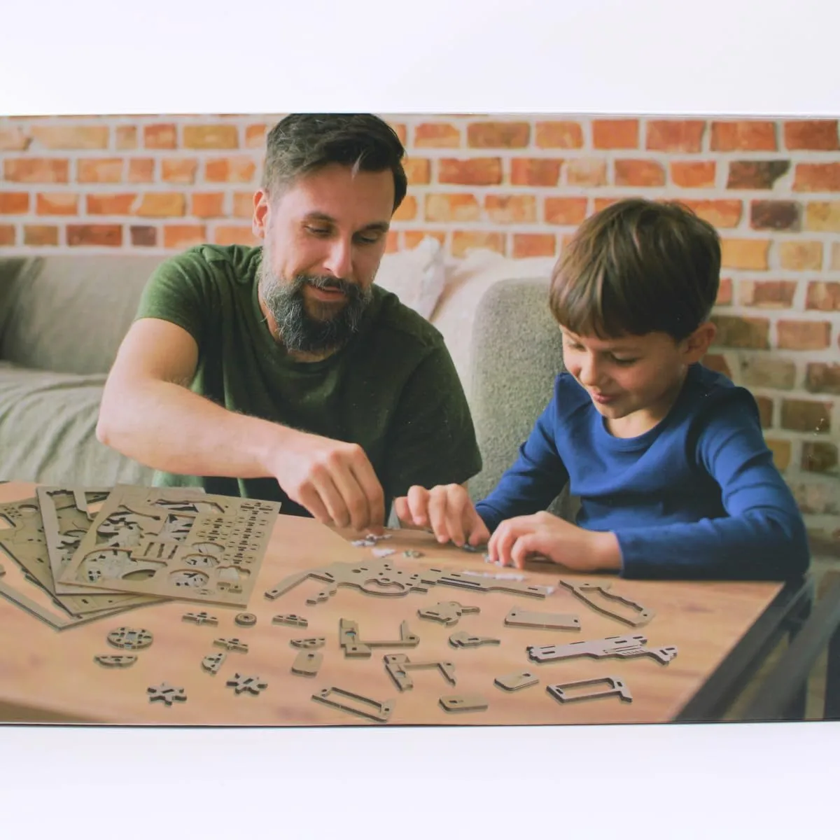 Caliber Gourmet 3D Wood Knives Puzzles 6PC Set