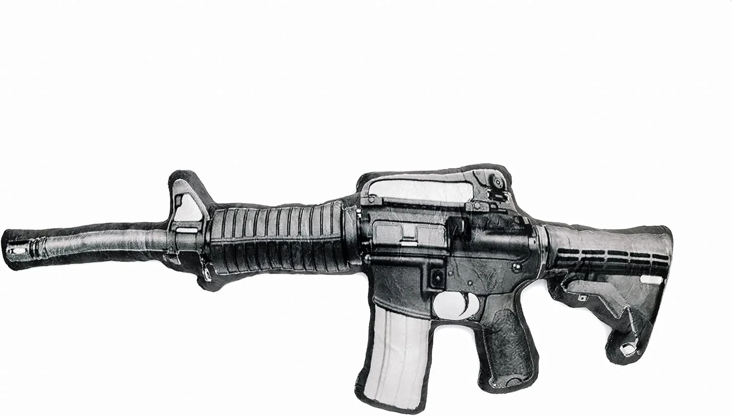 Caliber Gourmet Gun-Shaped Throw Pillow