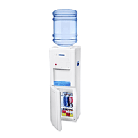 Front look of Blue Star BWD3FMRGA Water Dispenser with Refrigerator | Hot, Cold & Normal