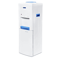 Side Look of Blue Star BWD3FMRGA Water Dispenser with Refrigerator | Hot, Cold & Normal