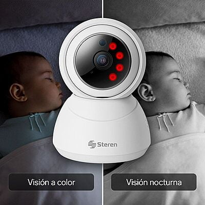 cámara wi-fiCámara de seguridad Wi-Fi* / Ethernet Full HD robotizada con seguidor de movimiento cámara wi-fiCámara de seguridad Wi-Fi* / Ethernet Full HD robotizada con seguidor de movimiento