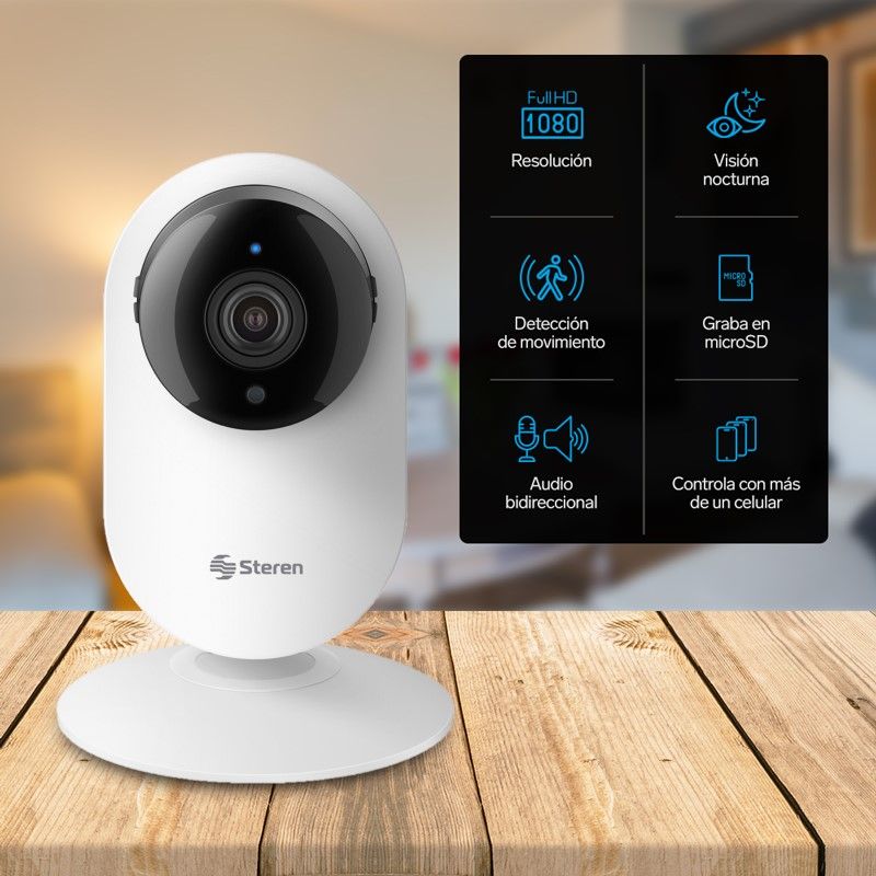 Cámara de seguridad Wi-Fi* Full HD fija Cámara de seguridad Wi-Fi* Full HD fija