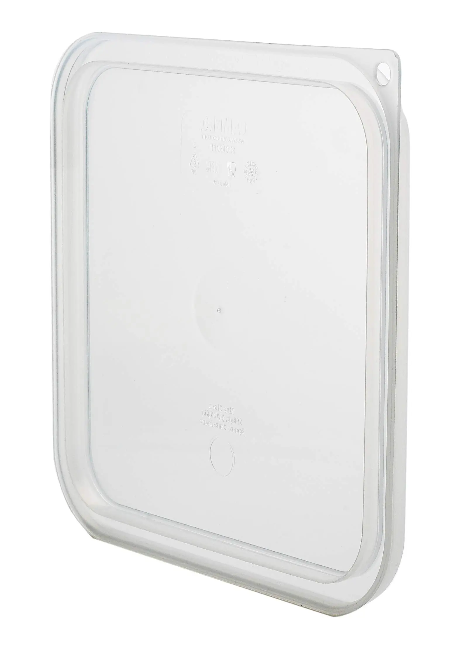 CAMBRO CamSquare Seal Cover, Translucent Plastic