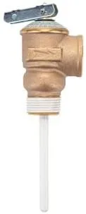 Camco 10471 Propane Hose and Connector (T and P Valve 3/4In with 4In Probe Coated, 150Psi, Bulk)