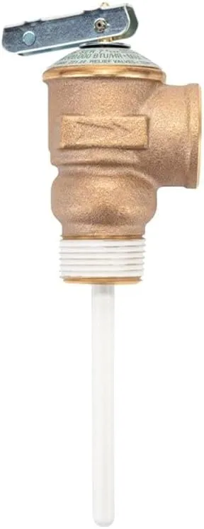 Camco 10471 Propane Hose and Connector (T and P Valve 3/4In with 4In Probe Coated, 150Psi, Bulk)