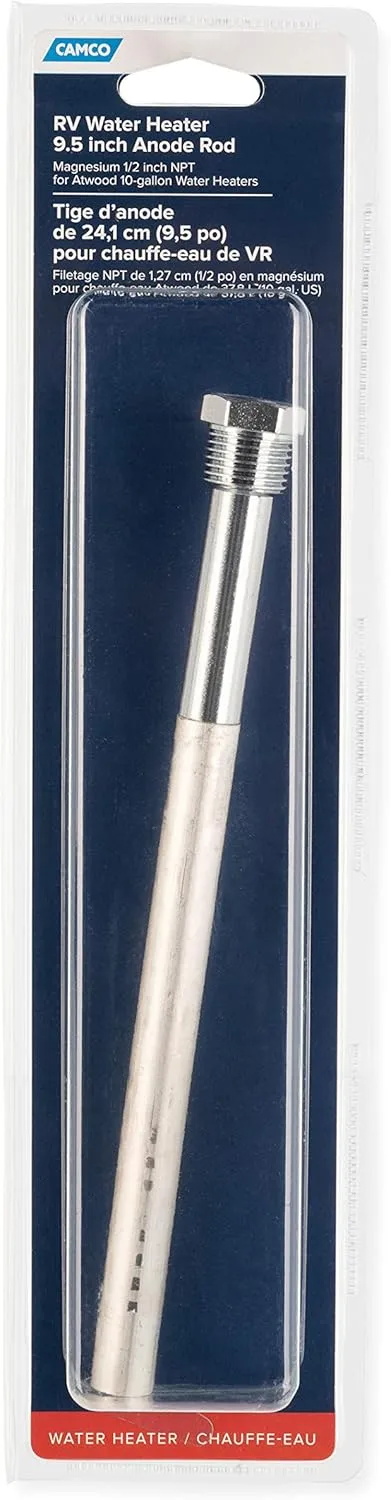 Camco 11593 Magnesium Anode Rod for 10 Gallon Atwood Hot Water Heaters