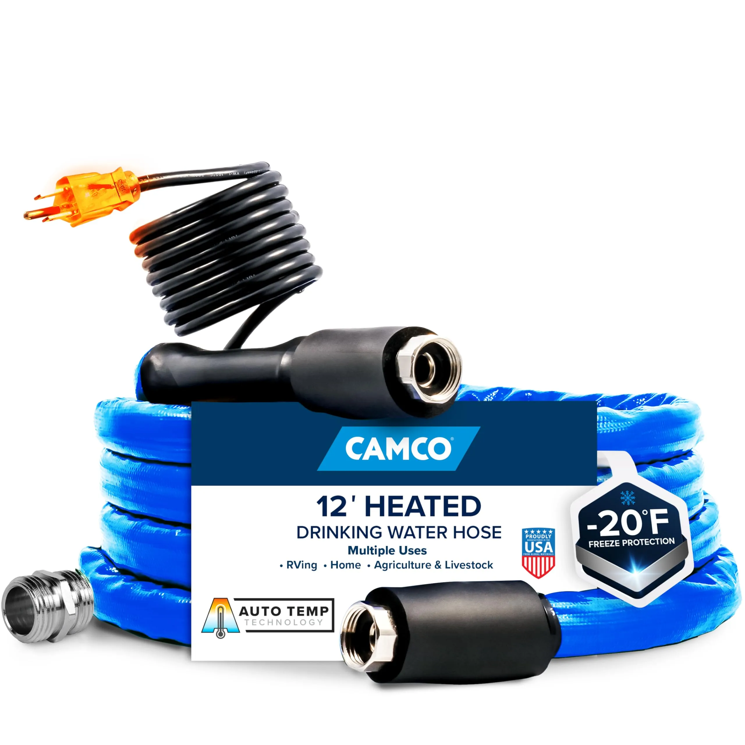 Camco Heated Drinking Water Hose for RVs