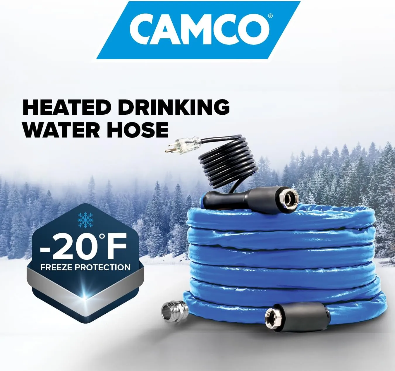 Camco Heated Drinking Water Hose for RVs