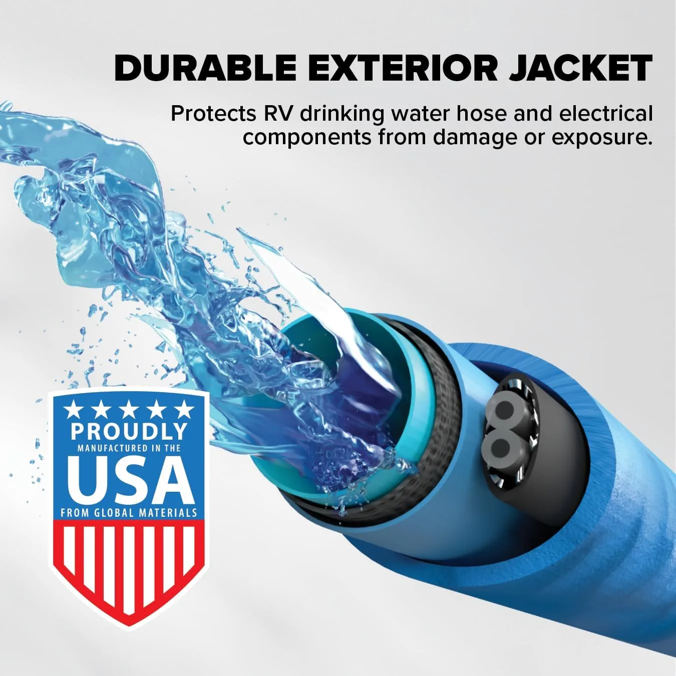 Camco Heated Drinking Water Hose for RVs