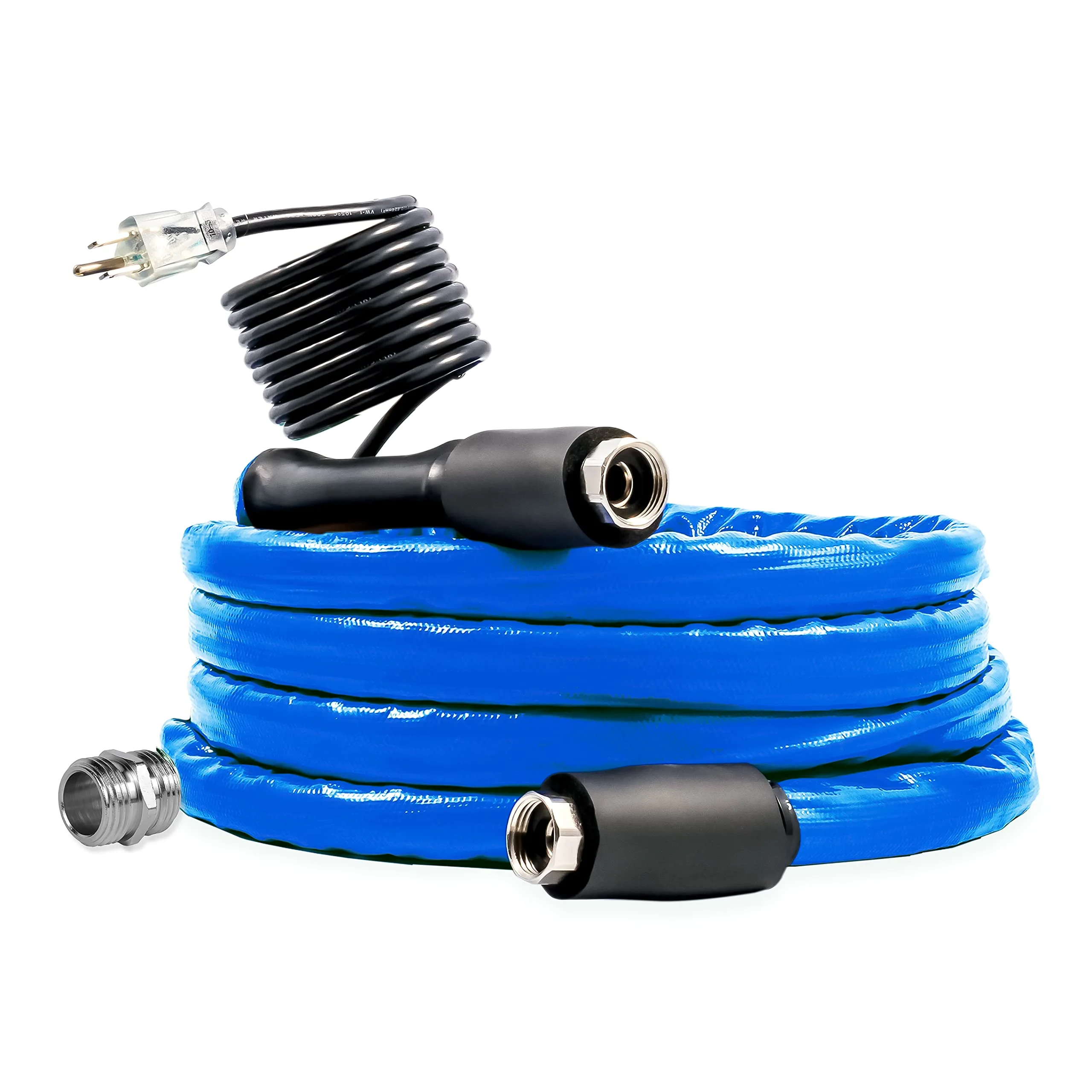 Camco 12-Foot Heated Drinking Water Hose - Freeze Protection to -40°F (22920)