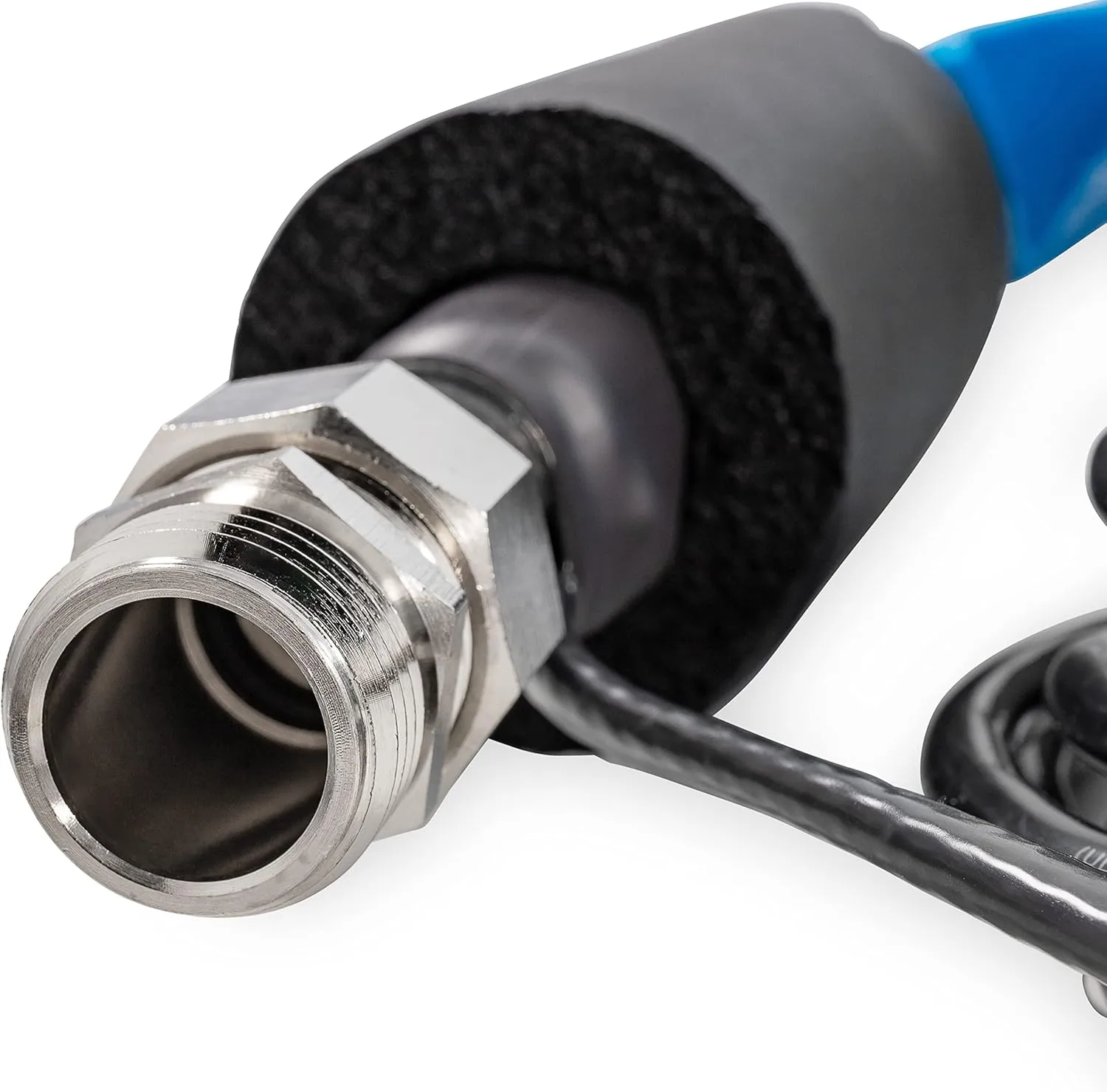 Camco 12-Foot Heated Drinking Water Hose - Freeze Protection to -40°F (22920)