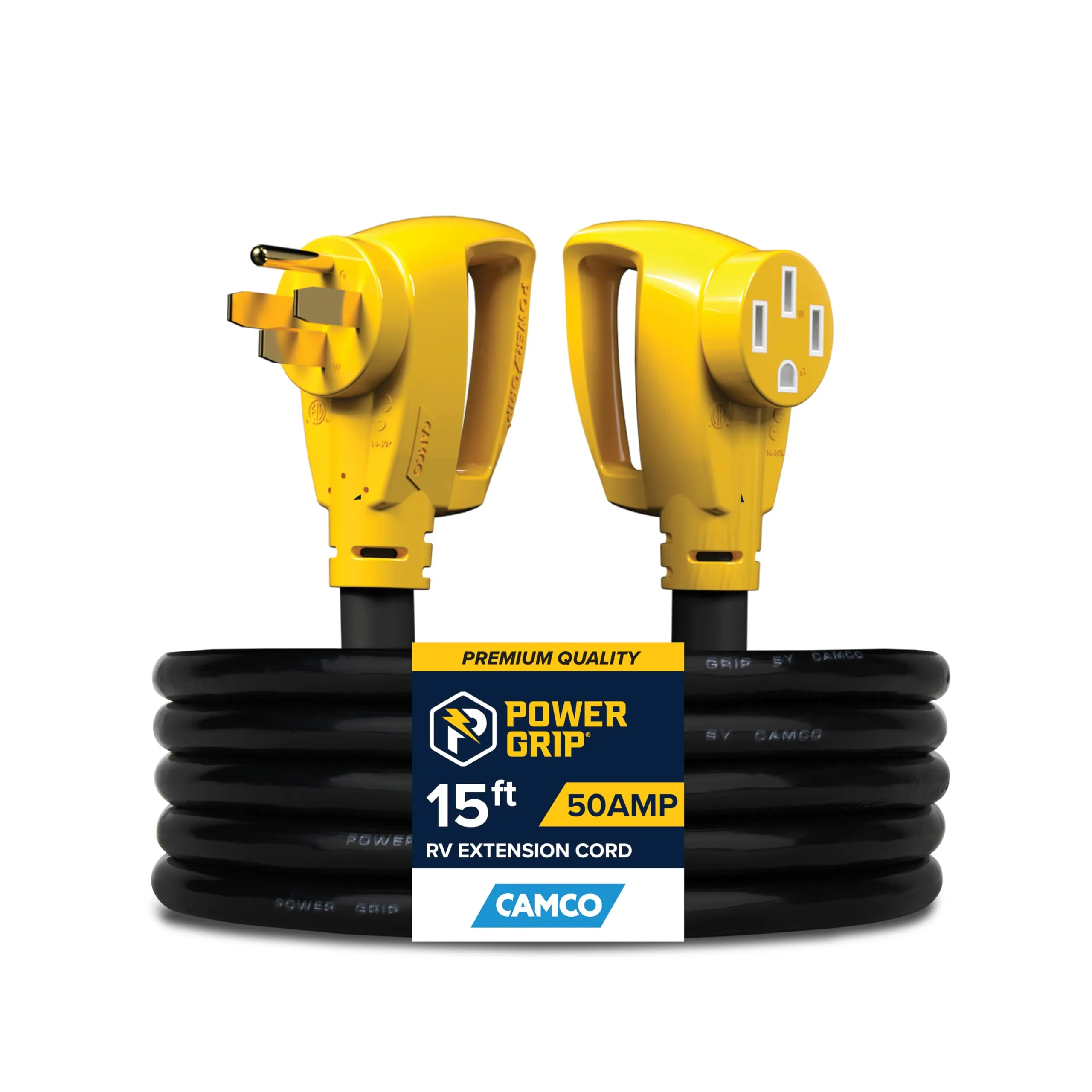 Camco Power Grip 50-Amp RV/EV Extension Cord