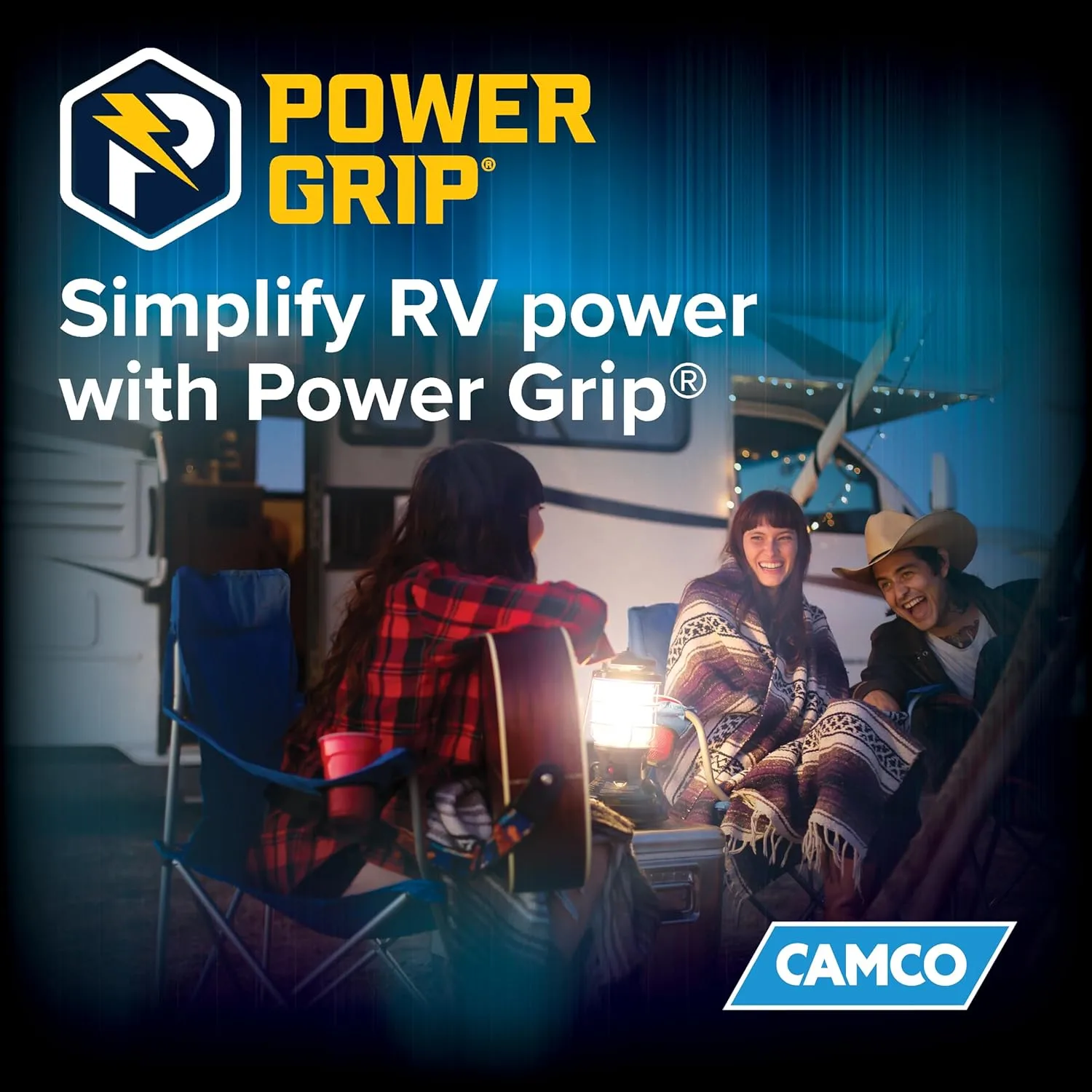 Camco Power Grip 50-Amp RV/EV Extension Cord