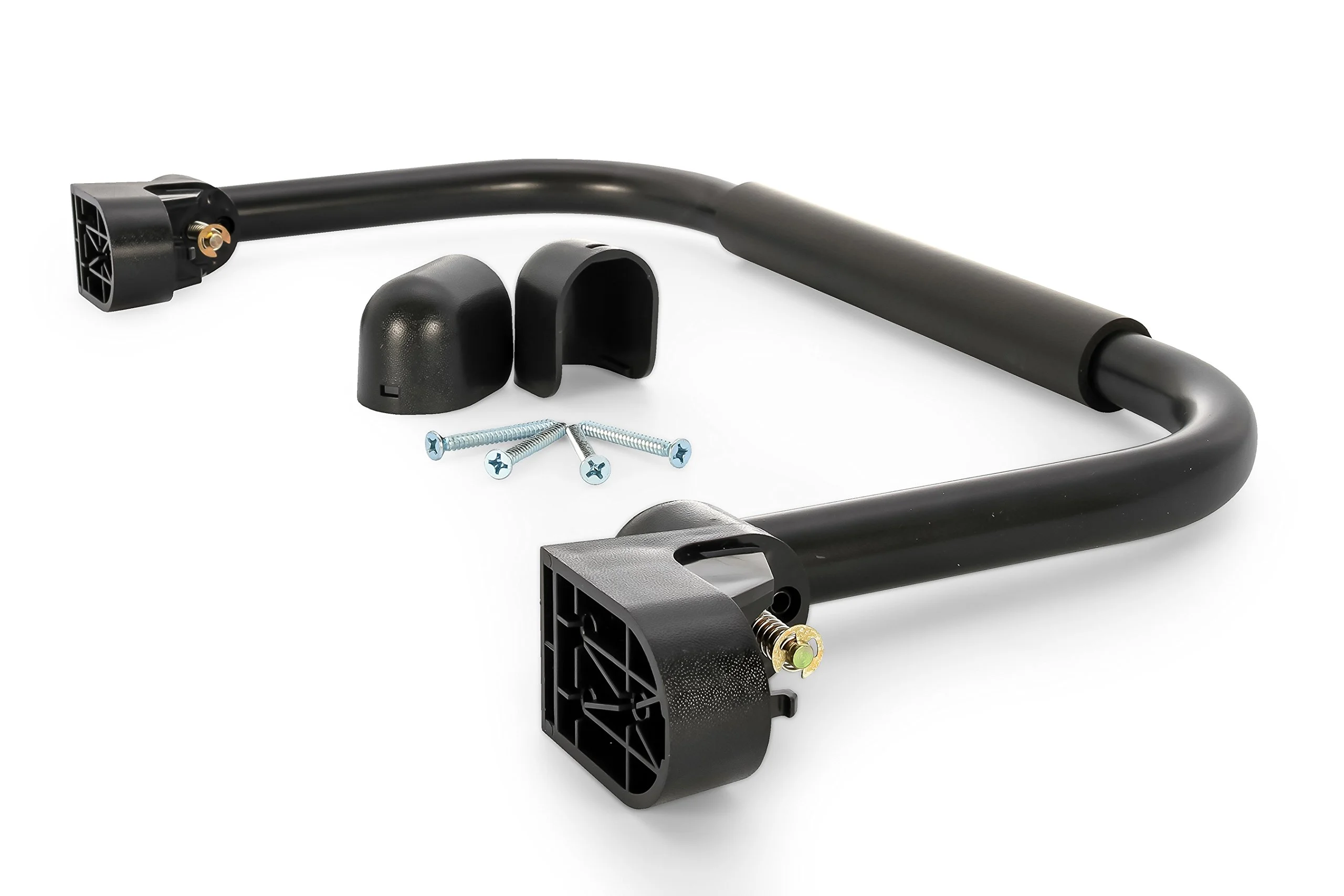 Camco Fold-Away RV Grab Handle, 18 in, Black (42197)
