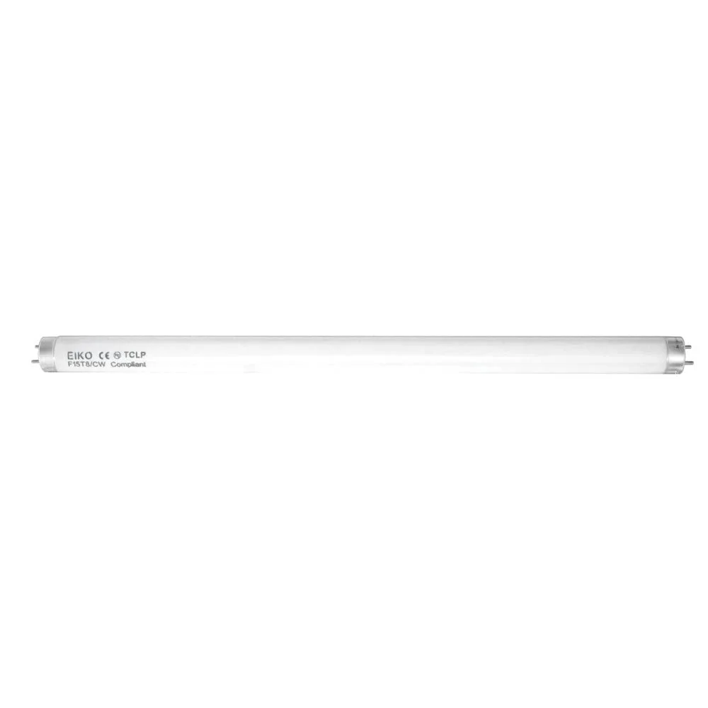 Camco Camper/RV Fluorescent Light Bulb | 15W LF15T8/CW | 18-Inch 2-Pack (54878)