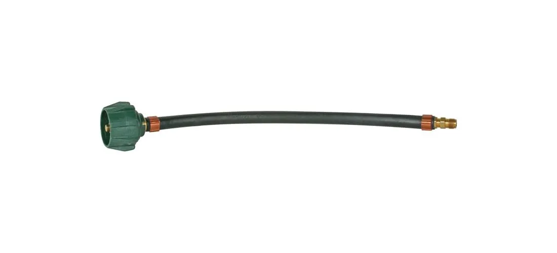 Camco Pigtail Propane Hose Connector with ACME Nut & 1/4" Inverted Male Flare, Thermal & Excess Flow Protection