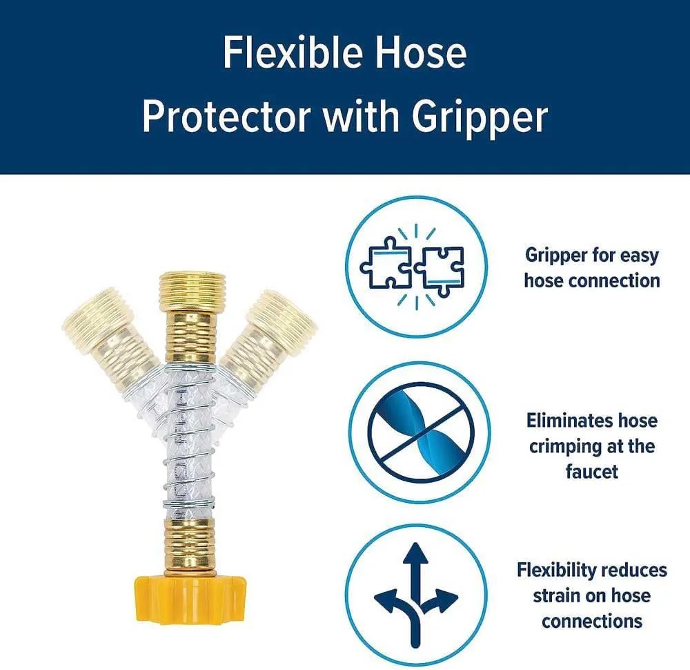 Camco 22703 Flexible Hose Protector with Gripper