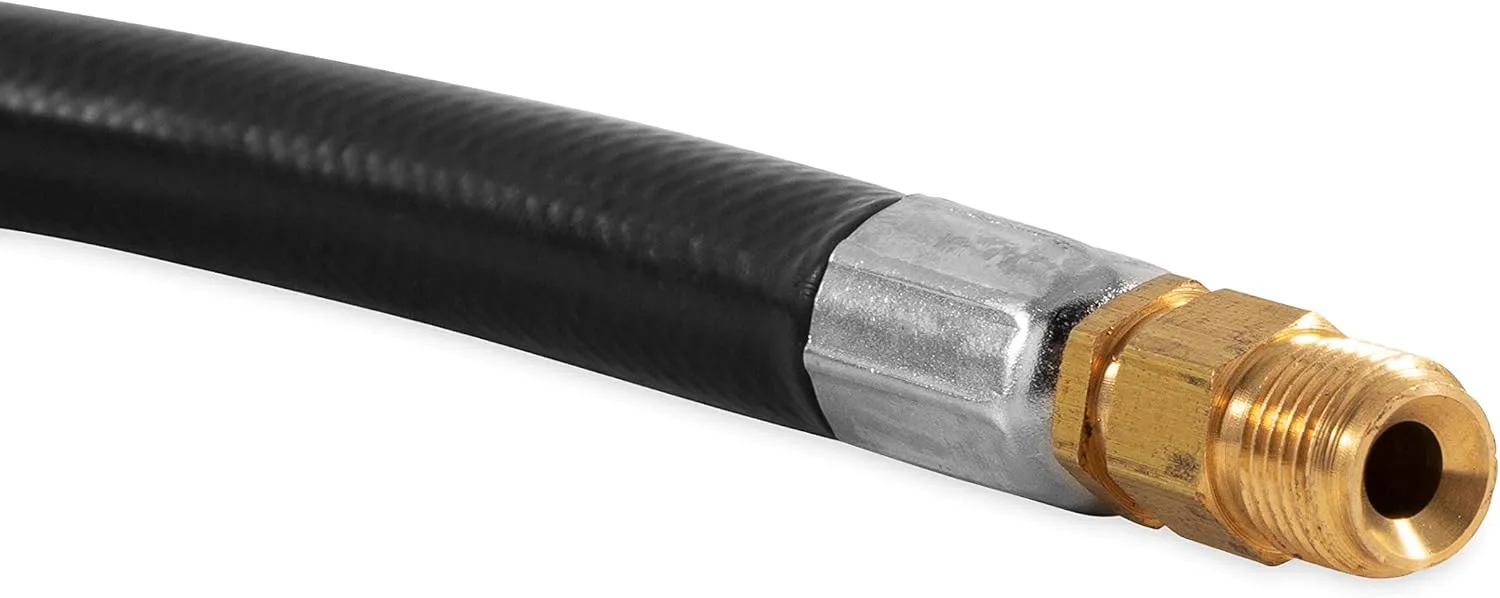 Camco Pigtail Propane Hose Connector with ACME Nut & 1/4" Inverted Male Flare, Thermal & Excess Flow Protection
