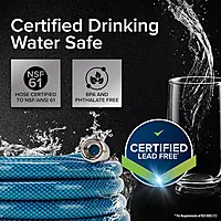 Camco (22853) 50ft Premium Drinking Water Hose - Anti-Kink Design, 20% Thicker Than Standard Hoses (5/8"Inside Diameter)